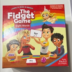 The Fidget Game Sight Words - Colorful Educational Game